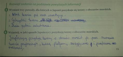 Wyja Nij W Jaki Spos B Japo Czycy Pozyskuj Tereny Z Obszar W Morskich