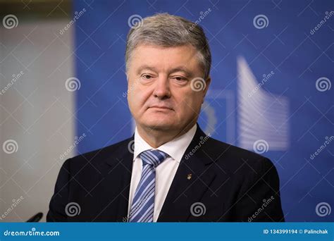 President of Ukraine Petro Poroshenko Editorial Stock Image - Image of