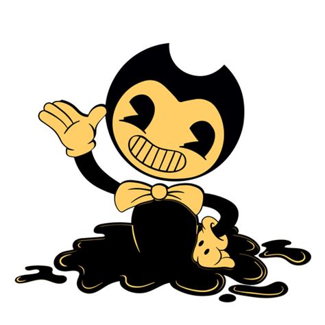 Bendy Greets From The Ink Spot Sticker Sticker Mania