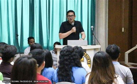 Ang mga bumibili, ensaymadang malolos kapag bulakeño, at pampanga's best para sa mga kapampangan. Bam Aquino: 2019 elections not a campaign poster contest