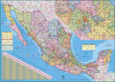 República Mexicana Autopistas y Carreteras Mapas Independencia