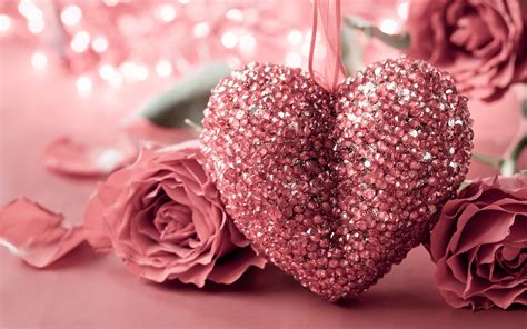 Fondos De Pantalla 3840x2400 Día De San Valentín Rosas Corazón Flores