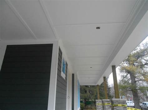 James Hardie Smooth Panel W Batten Strips Porch Ceilings Pinterest