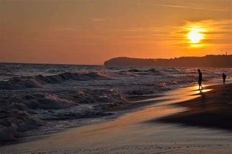 Free Picture Sunset Beach Water Sea Dawn Ocean Sun Dusk