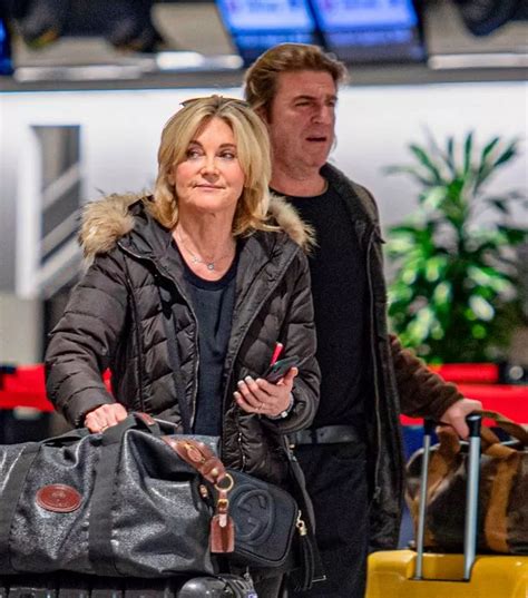Anthea Turner in public bust up with fiancé Mark Armstrong after costly