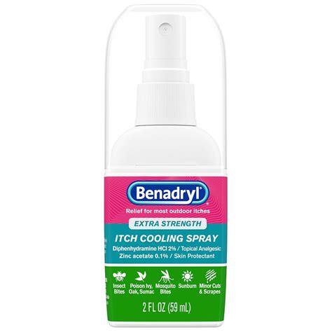 Benadryl Extra Strength Itch Cooling Spray Walgreens