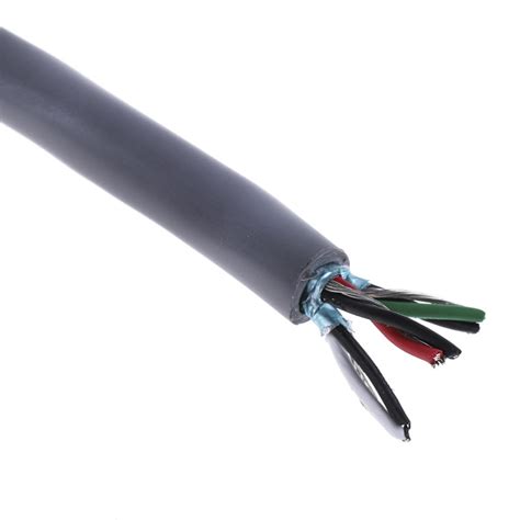 Alpha Wire 3 Pair Screened Twisted Pair Data Cable 0 35 mm² 22 AWG