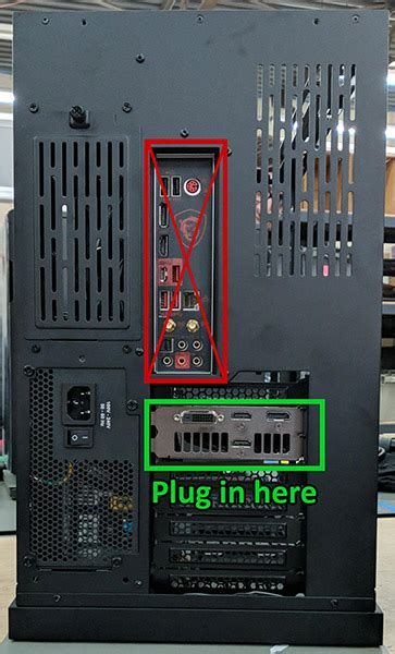 Check the ports available on the computer as well as the new monitor you just plugged in counts as the 2nd screen. Where do I plug in my monitor? - MAINGEAR Knowledge Base
