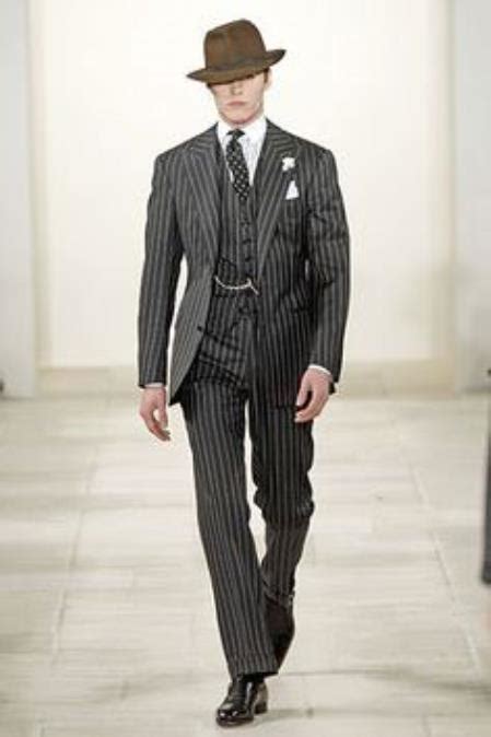 1920s Mens Suits Gatsby Gangster Peaky Blinders