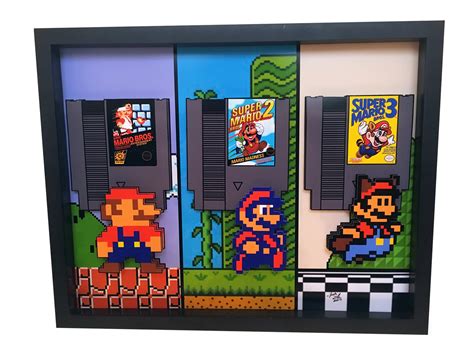 Super Mario Bros Nintendo 8 Bit Art Video Game Art Nintendo