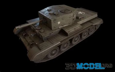 3d Model Cromwell Tank Pbr