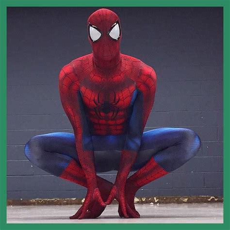 Movie Coser High Quality Custom Made Amazing Spider Man Cosplay Zentai