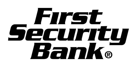 Download First Security Bank Logo Png And Vector Pdf Svg Ai Eps Free