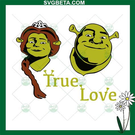 Shrek And Fiona True Love Svg Princess Fiona Svg True Love Princess