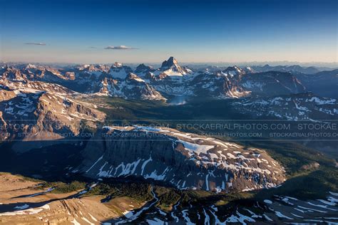 Aerial Photo Mount Assiniboine