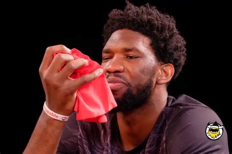 Watch Joel Embiid Take Down The ‘wings Of Death’ On ‘hot Ones’