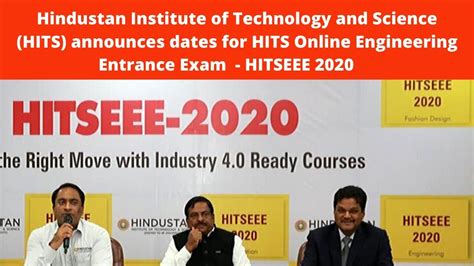 hindustan institute of technology and science hits hits online engineering entrance exam