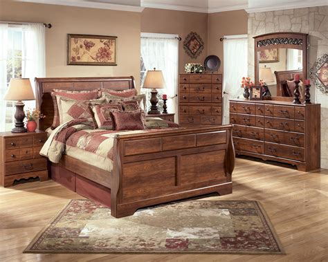 Ashley Signature Design Timberline Queen Bedroom Group Dunk And Bright