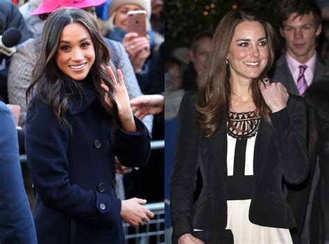 Meghan Markle Vs Kate Middleton Comparing Their First Royal