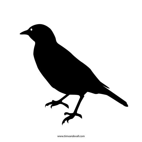 Bird Stencil Tims Printables