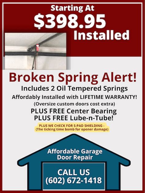 Peoria Az Garage Door Spring Repair