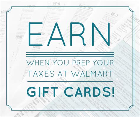 Nov 17, 2016 · employers planning on giving gift cards this season should remember that the irs regulations support treating all gift cards and gift certificates provided to an employee as taxable income. Save Time & Money with Tax Prep at Walmart + Earn Gift Cards!