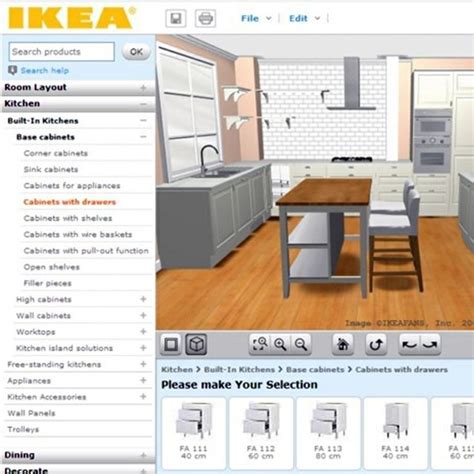 With Ikea 3d Kitchen Planner Users Can Play Around With Laying Out