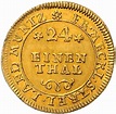 1⁄24 Thaler - Adolphus Frederick III (Gold pattern strike ...