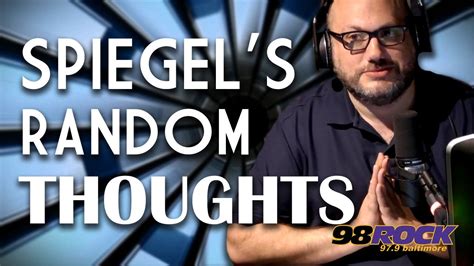 Random Thoughts With Josh Spiegel Youtube