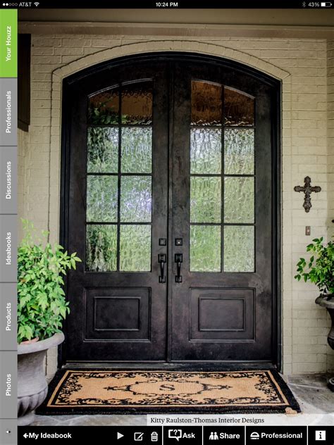 21 Black Front Door Designs For An Elegant Looking Living Space