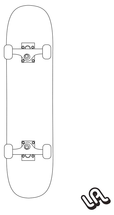 Can you add griptape to a skateboard deck? Skateboard Vector Template at GetDrawings | Free download