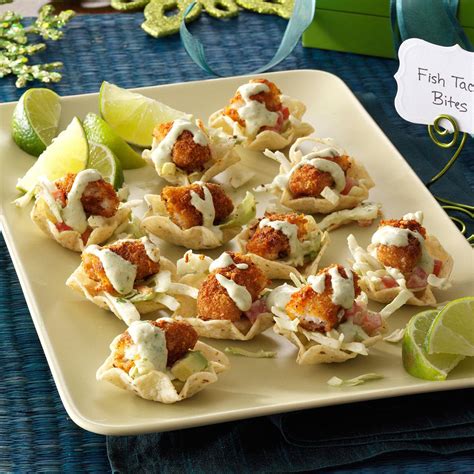 Maybe you would like to learn more about one of these? Fish Taco Bites Recipe | Taste of Home