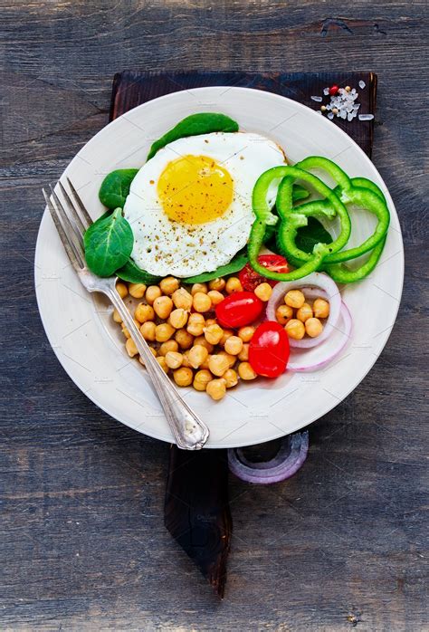 Healthy Breakfast Plate Featuring Breakfast Bowl And Grain Food