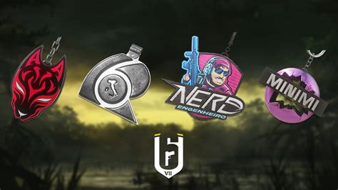 New Rainbow Six Siege Streamer Charms For Y7s3