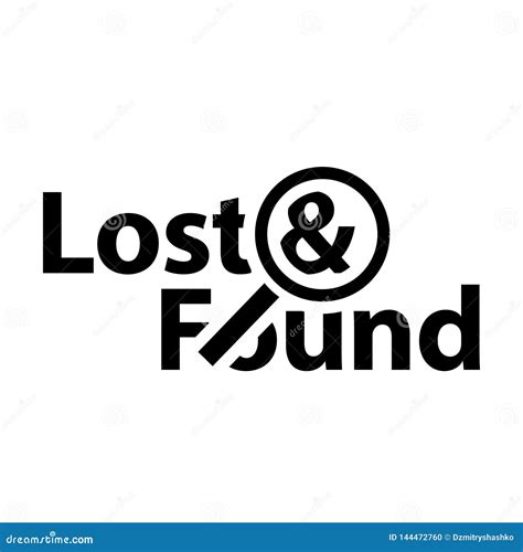 Lost And Found Icon Stock Vector Illustration Of Personal 144472760