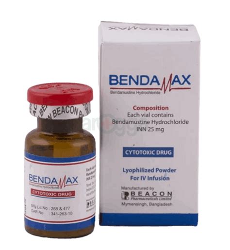 Bendamax Injection 25mgvial Medicine Arogga Online Pharmacy Of