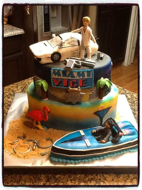 Listen to miami vice theme music | soundcloud is an audio platform that lets you listen to what you love and share the sounds you create. Miami Vice Cake | Miami vice party, 30th bday party, Miami ...