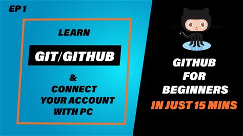 Git And Github Tutorial For Beginners English Ep 01 2020 Youtube