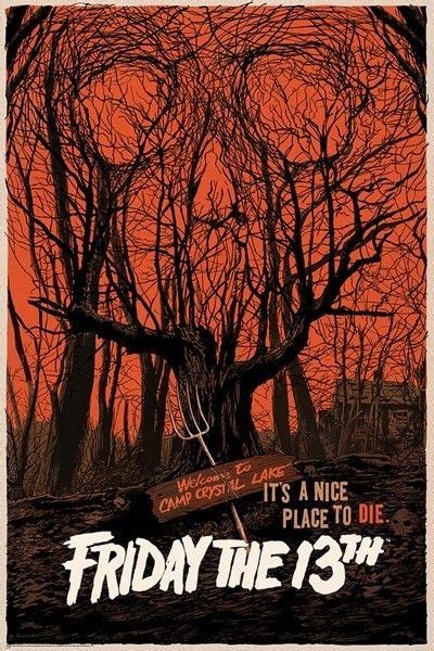 Friday The 13th Friday The 13th Poster Horror Movie Art Mondo Posters