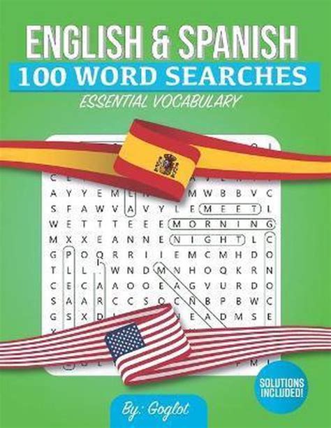 Bilingual Word Searches 100 Spanish And English Word Searches