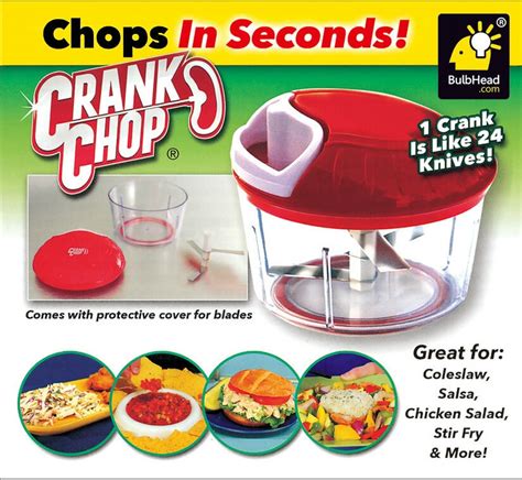 Newest Crank Chop As Seen On Tv Vegetable Chopper Food Chopping