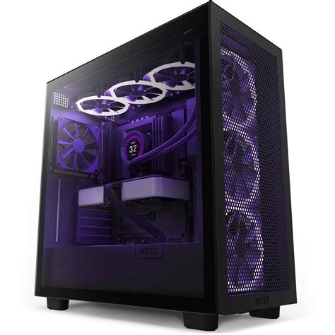 Nzxt H Flow Compact Mid Tower Airflow Computer Case Black A Power Hot Sex Picture