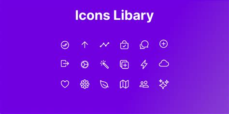Icon Library Figma