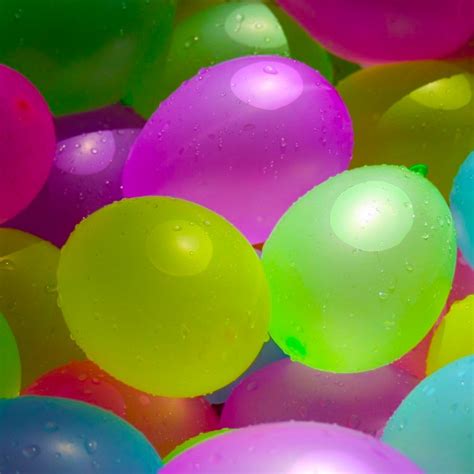 60 Pack Of Neon Water Balloons