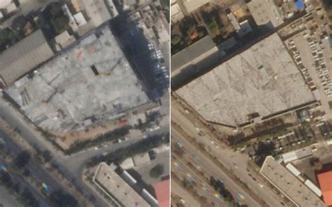 Satellite Photos Show Damage At Iran Military Workshop Allegedly Struck