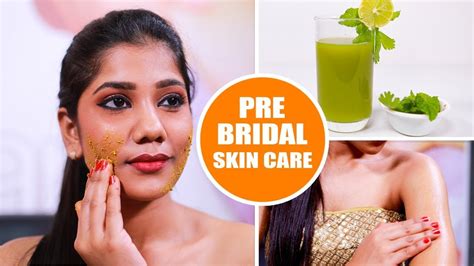 Pre Bridal Skin Care Routine Before 3 Weeks Bridal Series Youtube