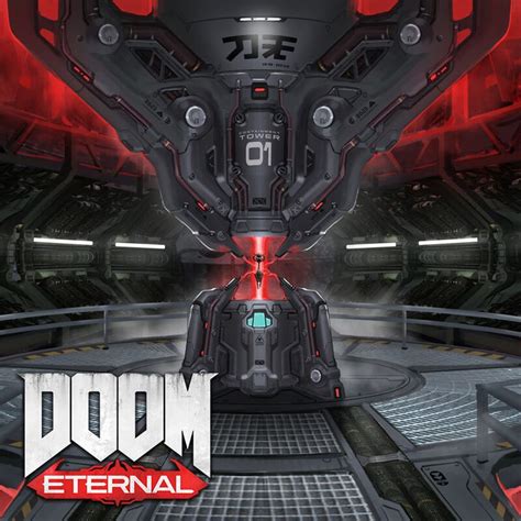 Doom Eternal Arc Complex Emerson Tung On Artstation At