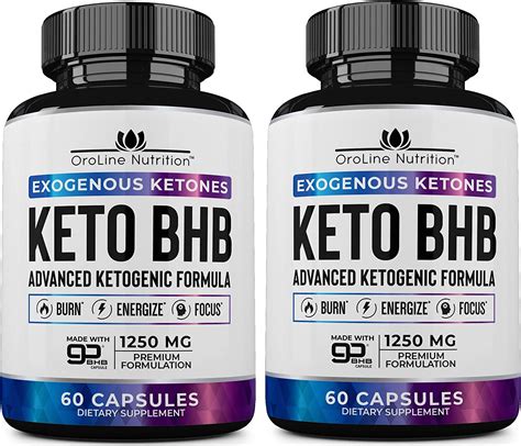 Keto Pills Advanced Keto Burn Diet Pills Ketones Bhb Supplement 2 Pack