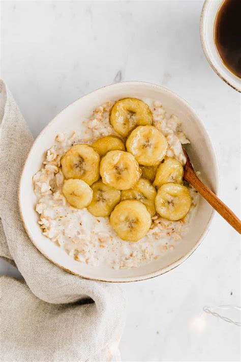 Banana Oatmeal Recipe Healthy Power Breakfast Aline Made