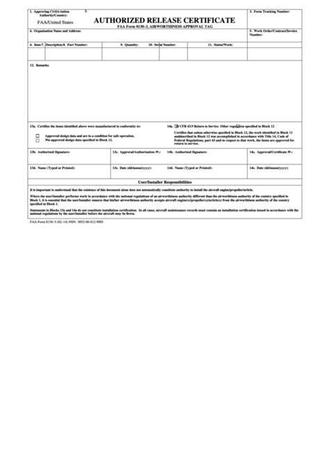 Faa Medical Release Form